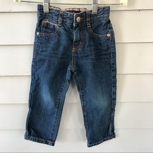 Mini Boden blue jeans 2y adjustable